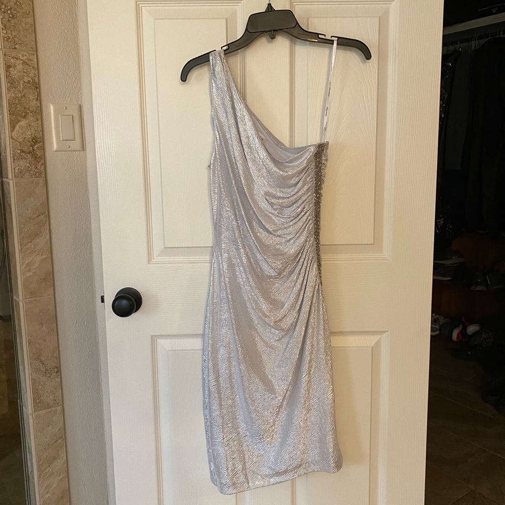 One Shoulder Party Dress